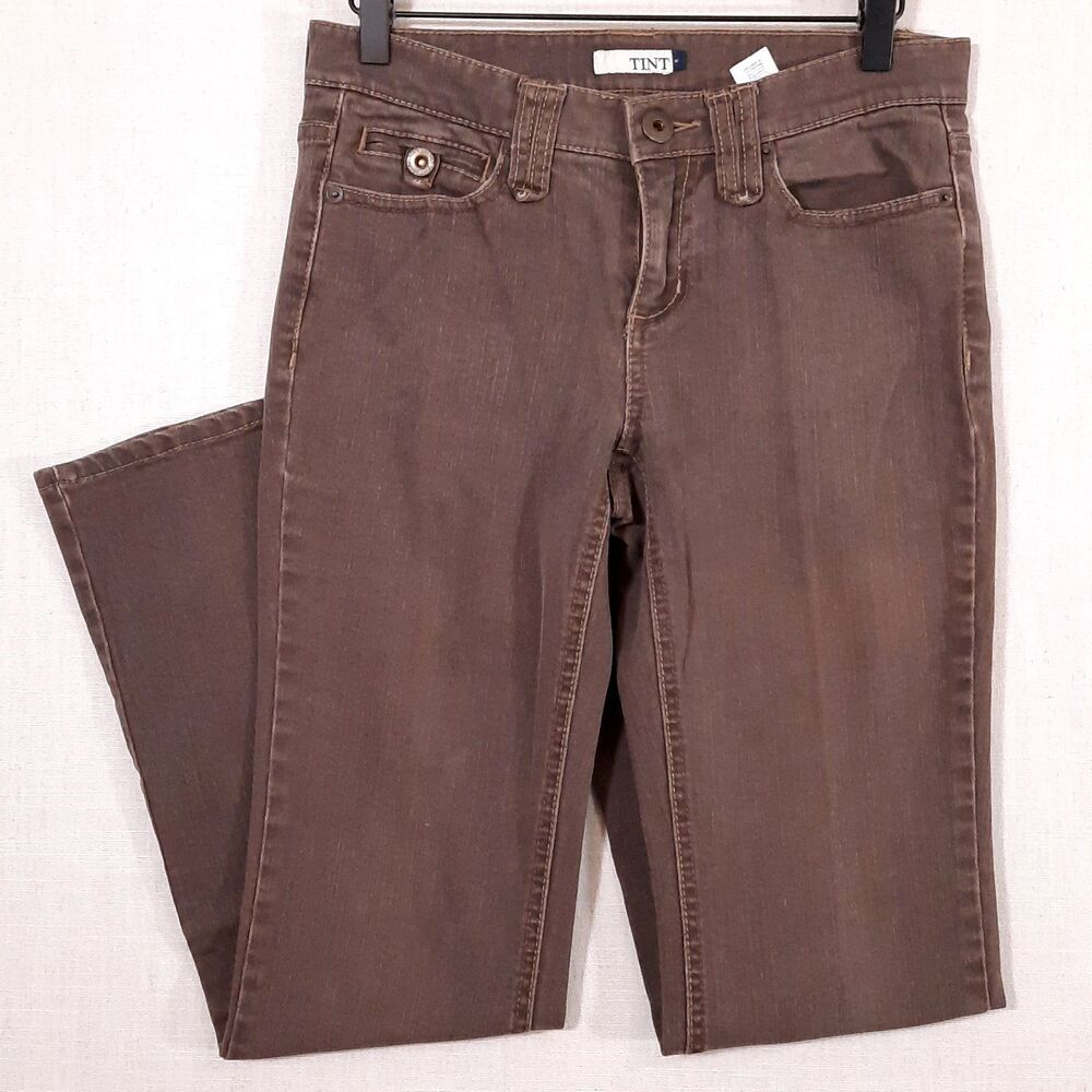 Women's Brown Boot Cut Jeans
